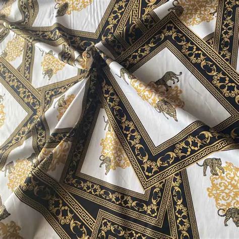 versace metal fabric|versace silk fabric uk.